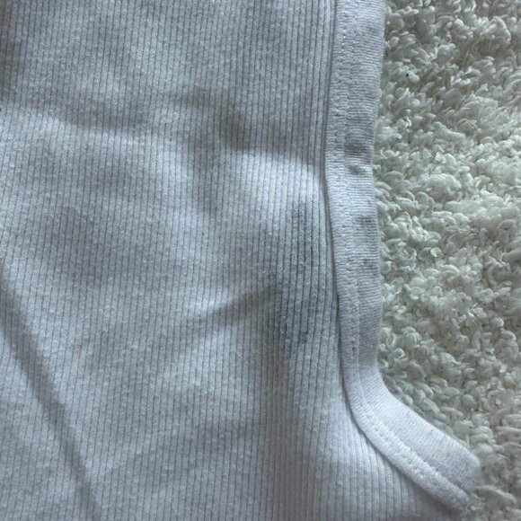 White cropped rib racer TNA - Picture 6 of 6